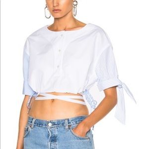 Alexander Wang Cropped Short Sleeve